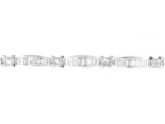14KT W/GOLD,  BAG 7.29CTW, PR 1.40CTW
