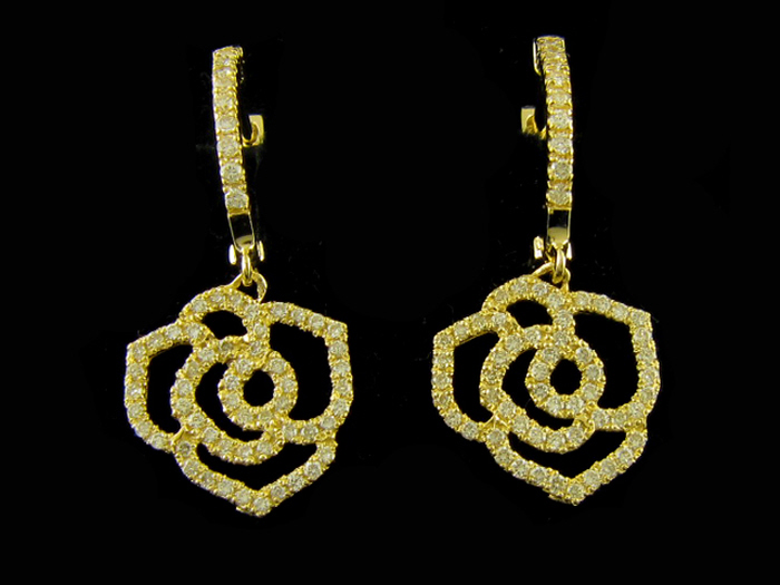 18KT Y/GOLD, RD 0.60CTW