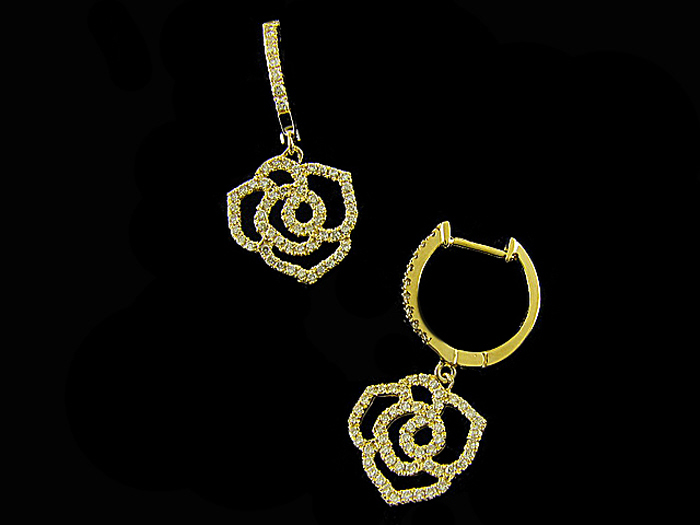 18KT Y/GOLD, RD 0.60CTW