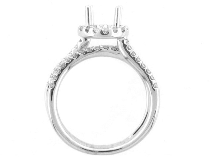 14KT W/GOLD,  RD 0.51CTW