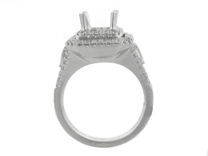 14KT W/GOLD,  RD 0.66CTW, P/S 0.30CTW