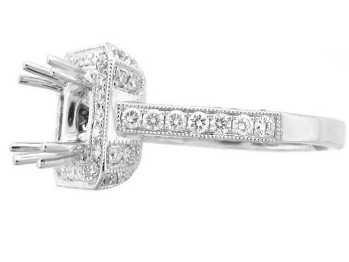 14KT W/GOLD,  RD 0.89CTW
