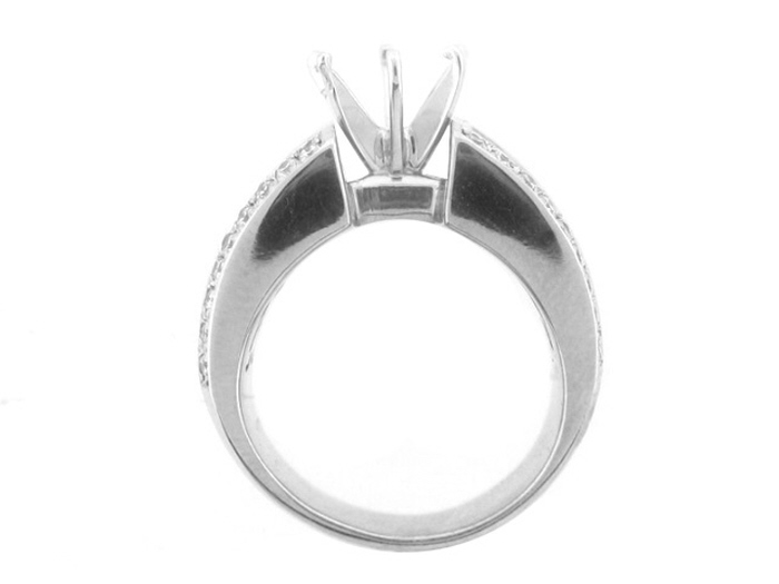 18KT W/GOLD, PR 1.29CTW, BAG 0.57CTW