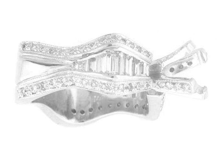 14K W/GOLD, RD 0.50CTW, BAG 1.15CTW