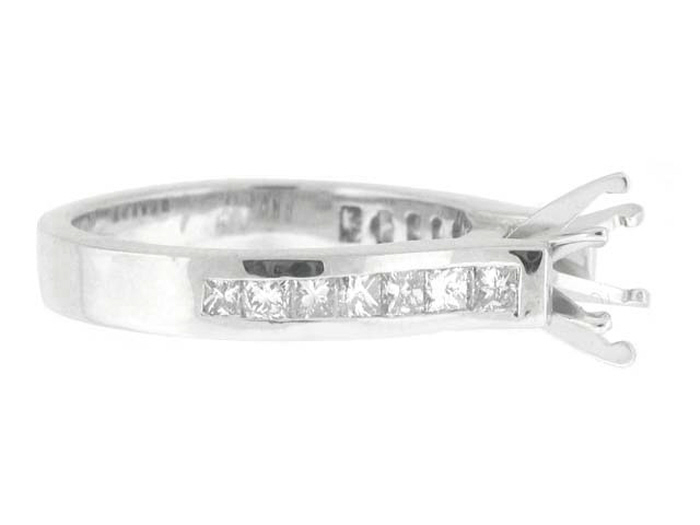 14K TW/GOLD  p/cut 0.84ct