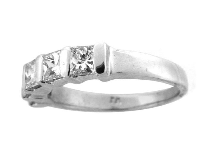 14KT W/GOLD, PR 1.00CTW