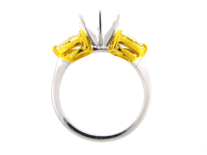 18KT TWO-TONE GOLD,  P/S FY 1.45CTW