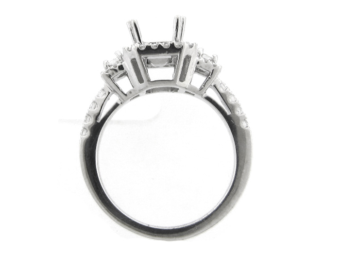 14KT W/GOLD,  PR 0.17CTW, RD 0.39CTW