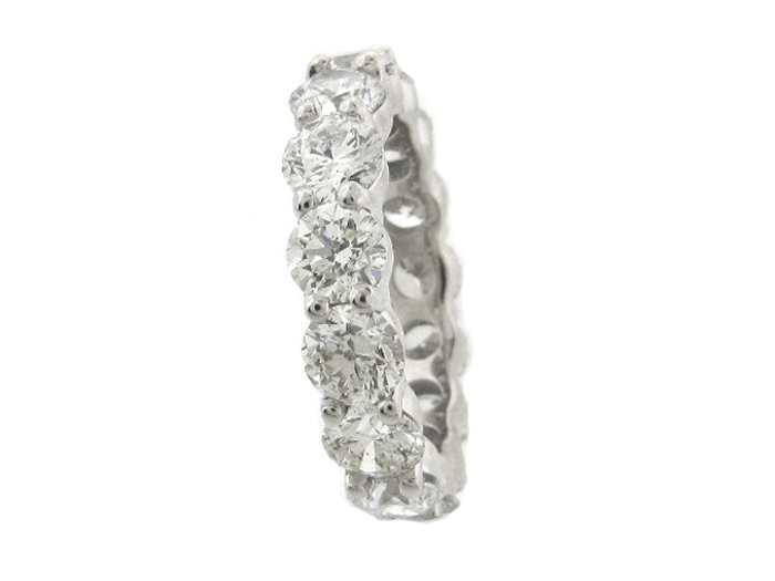 14KT W/GOLD,  RD 6.01CTW