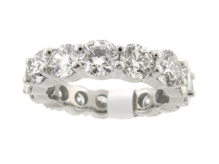 14KT W/GOLD,  RD 6.01CTW