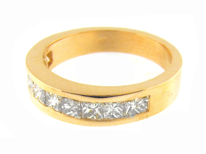 14KT R/GOLD, PR 1.28CTW