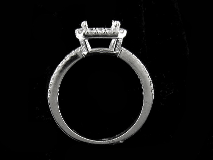 14KT W/GOLD, RD 0.60CTW