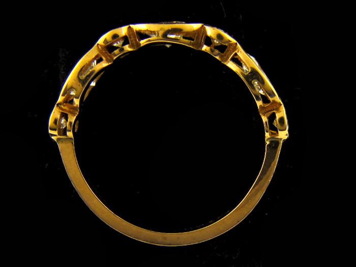 14KT Y/GOLD, RD 0.20CTW, MQ 0.60CTW
