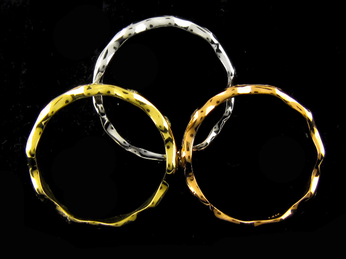 14KT GOLD 3-PIECE SET, RD 0.17CTW
