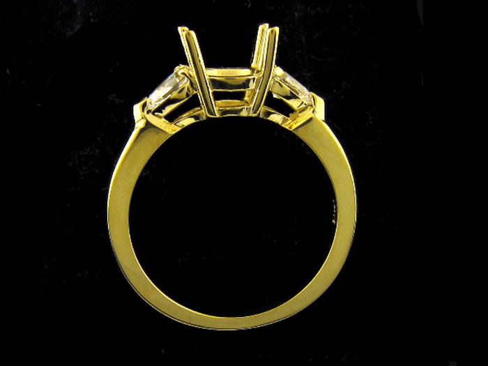 14KT Y/GOLD, P/S 0.38CTW