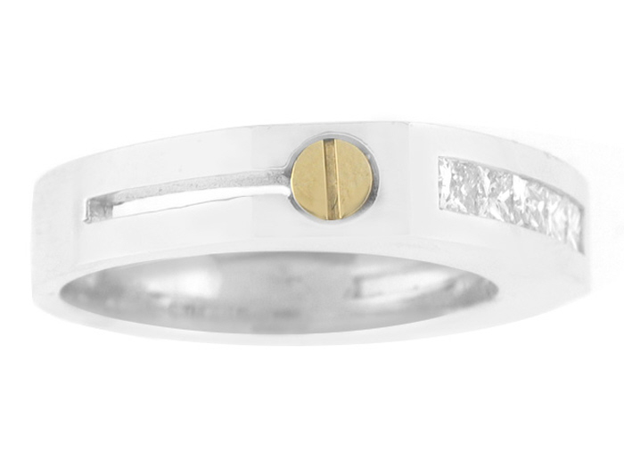 14KT TWO-TONE GOLD, PR 0.60CTW