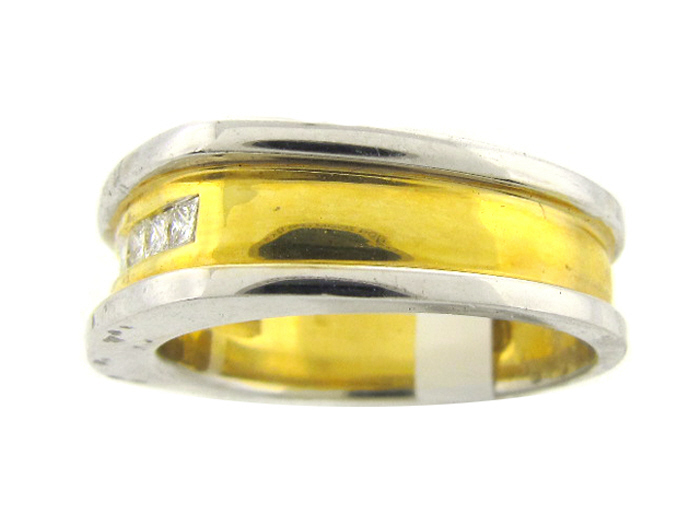 14KT TWO-TONE GOLD, PR 0.40CTW