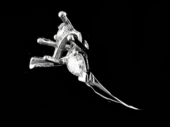 14KT W/GOLD, P/S 0.31CTW