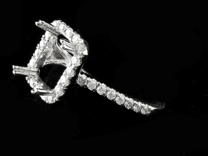 14KT W/GOLD, RD 0.46CTW