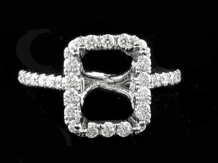 14KT W/GOLD, RD 0.46CTW