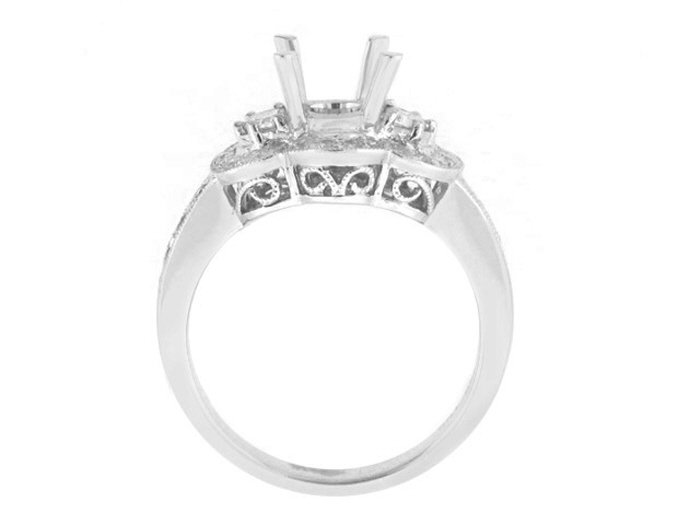 18KT W/GOLD, RD 0.41CTW, HM 0.17CTW