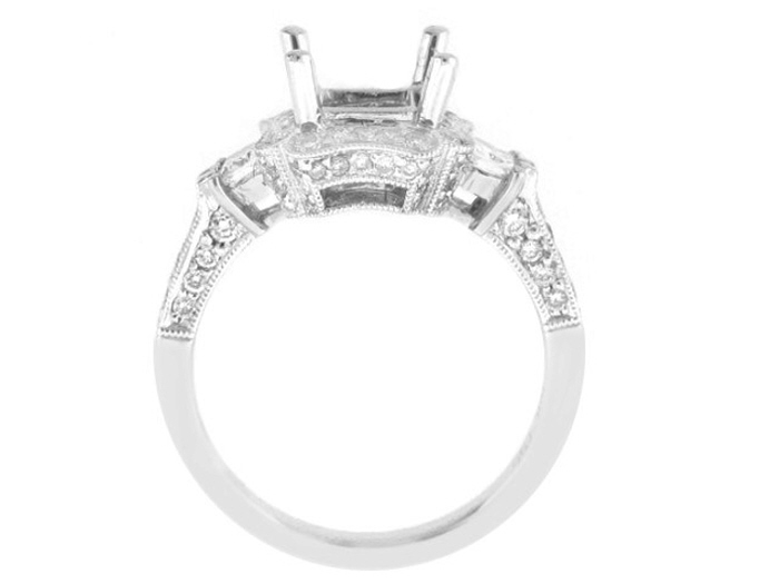 18KT W/GOLD, RD 0.55CTW, HM 0.42CTW