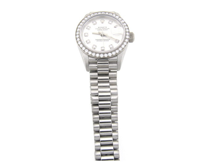 MEN'S DATEJUST ROLEX with DIAMOND BEZEL