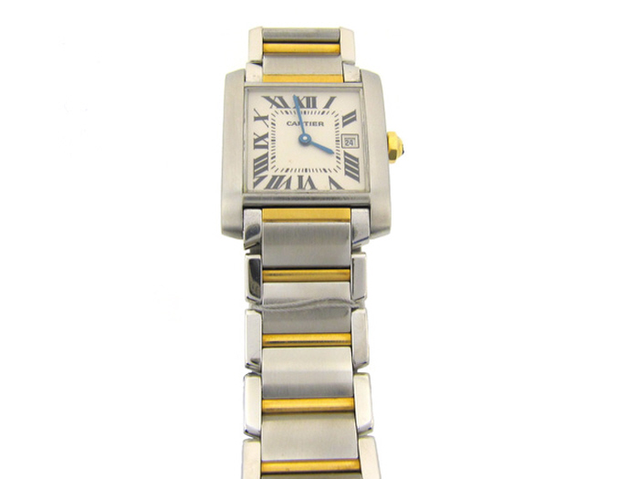 LADY'S 2-TONE CARTIER WATCH