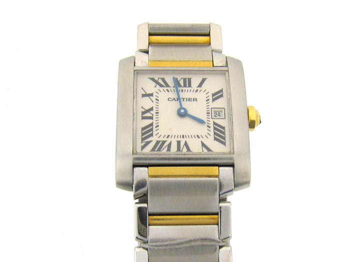 LADY'S 2-TONE CARTIER WATCH